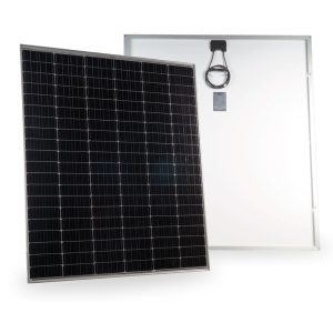 Panel Solar 300W Monocristalino con certificación RETIE para proyectos fotovoltaicos.